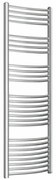 Termoarredo bagno scaldasalviette 60x150 cromo curvo interasse 55 cm
