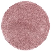 Tappeto rotondo rosa ø 120 cm Fluffy - Ayyildiz Carpets