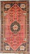 Gashghai Tappeto 160 x 290 Rosso (Iran) Annodato A Mano