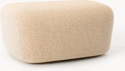 Pouf grande in bouclé Wolke