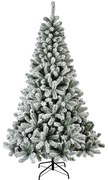 Albero di Natale Everlands Monarca Verde PVC Metallo Nevoso Ø 126 x 210 cm