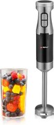 Frullatore Immersione Elettrico Mixer e Misurino 700ml 2 Velocità Potenza 1000W