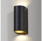 Azzardo AZ2178 - Applique da esterno RIMINI 2xGU10/35W/230V IP54