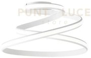 Plafoniera vuelta a led bianco led 3000k 1850lm 37w