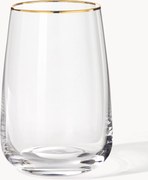 Set di 4 bicchieri da long drink in vetro soffiato Ellery