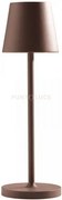 Gls031- lampada ricaricabile a batteria marrone a led 3000k 300lm 3...