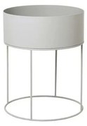 Plant Scatola per Piante Light Grey Round - Ferm Living