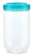 Contenitore alimenti INTERLOCK 1 l turchese/trasparente