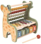 2Kids Toys - Contatore multifunzione in legno Giraffa