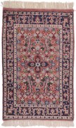 Persian Tappeto 90 x 60 (Indian) Annodato A Mano