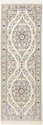 Nain Tappeto 190 x 60 Beige (Iran) Annodato A Mano