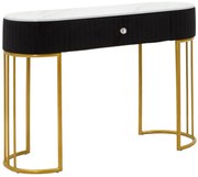 Console Montpellier Elegante Nera 100x43x74 cm