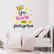 Una principessa dorme qui