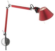 Artemide - Tolomeo Micro Parete Applique da Parete Rosso Artemide