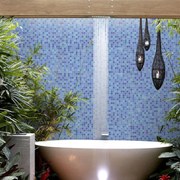 Mosaico in vetro blu L 0.4 x L 31.6 cm, 10 pezzi