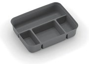 Divisore per organizer grigio in plastica 31,5x24x7,5 cm K Latch Box – KIS