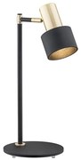 Argon 4257 - Lampada da tavolo DORIA 1xE27/15W/230V nera/ottone