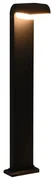 Lampada Da Esterno A Led 9 W Nera Ovale /