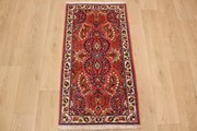 Sarouk Tappeto 130x70 (Iran) Annodato A Mano