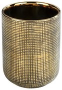 WENKO 24400100 - Bicchiere portaspazzolini RIVARA 7,5x9,5 cm oro