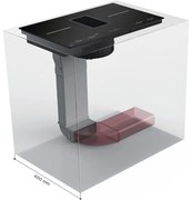 Filtro a cartuccia per cappa FMA839 HI L 21.6 x P 60 cm