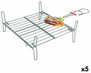 Grill Algon   Doppia Zincato 30 x 30 cm (5 Unità)