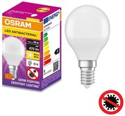 Lampadina LED Antibatterica P40 E14/4,9W/230V 2700K - Osram