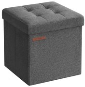 Pouf SULTAN 30x30 cm grigio
