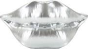 Vaso Mouth Lip Silver Cm 23X8X12