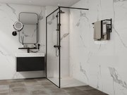 Piatto per doccia da posare o da a incasso 140 x 80 cm in Resina Bianco - MIRNOSA