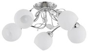 Lampadario a plafone LIVIA 5xE14/10W/230V cromo
