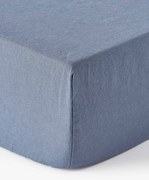 Lenzuolo con angoli boxspring in lino lavato Airy