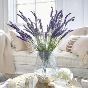 LOBERON Set di 6 fiori decorativi Lavender