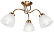 Lampadario da parete MIRANDA 3xE27/60W/230V oro