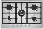 Piano cottura 5 fuochi CHG74WTX INOX CANDY