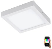 Eglo 96672 - Plafoniera LED RGBW dimmerabile FUEVA-C LED/15,6W/230V BT