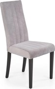 Sedia Diego 2 velluto grigio