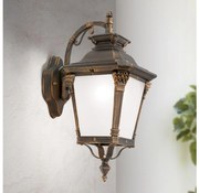 Orion - Lampada da parete per esterni AIKO 1xE27/60W/230V IP23 bronzo/patina