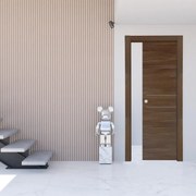 Porta scorrevole MONET INSERTO marrone L 90 x H 210 cm reversibile