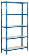 Scaffale SimonRack Azzurro Bianco Metallo 180 x 80 x 40 cm