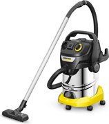 Aspiratore industriale a filo KARCHER KWD 6 P S V-30/8/22/T (BSY) serbatoio in inox 30l 1300W 28 kPa