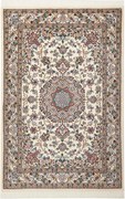 Nain Tappeto 100 x 150 Beige (Iran) Annodato A Mano