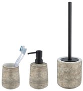 Set di accessori da bagno in ceramica marrone Fedio - Wenko
