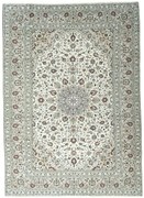 Kashan Tappeto 250 x 340 Beige (Iran) Annodato A Mano