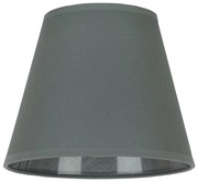 Duolla - Paralume per lampada da tavolo SOFIA XS E14 diametro 18,5 cm grigio