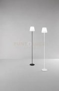 Estia piantana led 2w 240lm 3000k in alluminio colore bianco ricari...