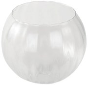 Vetro di ricambio per lampadario OTTICO E27, Ø 25 cm, trasparente