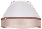 Duolla - Plafoniera AVIGNON 3xE27/15W/230V diametro 60 cm bianco/beige