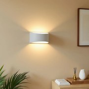 Applique da Parete in Gesso Pitturabile 200x120x85mm G9