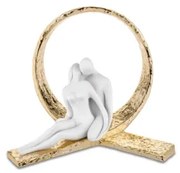 BONGELLI PREZIOSI statua coppia amore con arco d. 15 oro